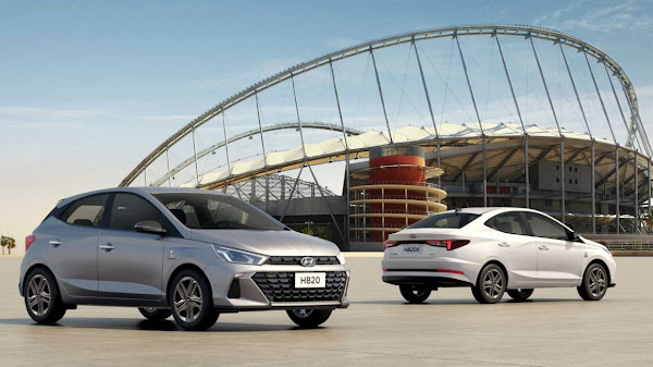 Hyundai HB20 e HB20S lideram ranking de vendas em 4 de abril